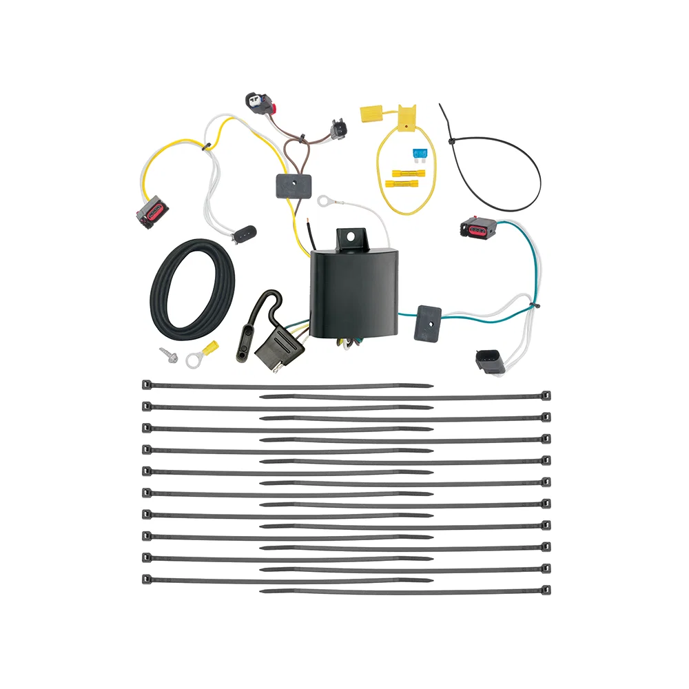 118727 – TEKONSHA Trailer Wiring Connector, T-One Connector Assembly With Upgraded Circuit Protected ModuLite ® HD Mo...
